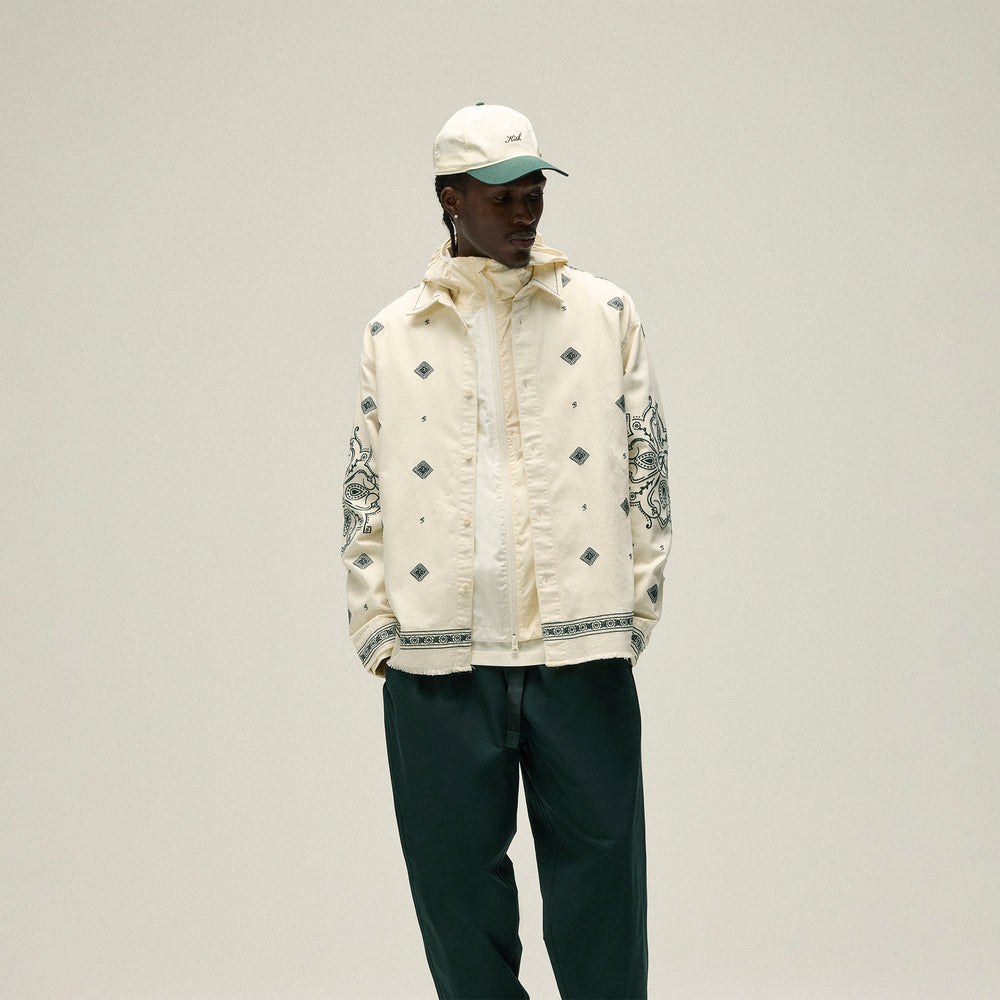 Kith Raw Hem Denim Apollo Shirt - Stadium | Kith Stadium