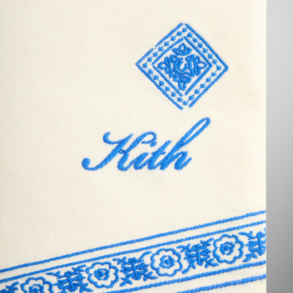 Kith Raw Hem Denim Apollo Shirt - Lake | Kith Lake