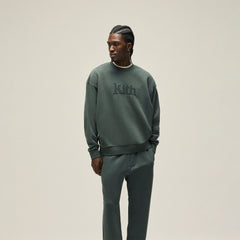 Kith Serif Nelson Crewneck - Machine | Kith Machine