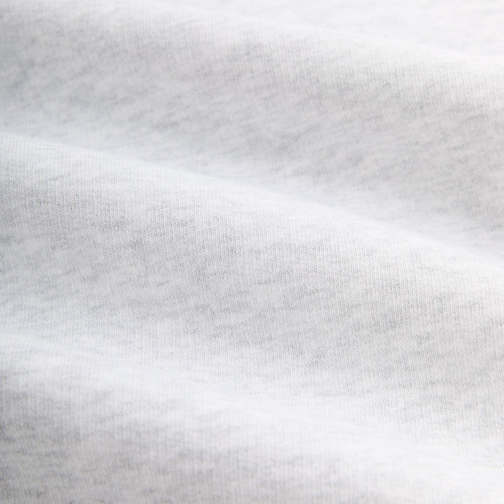 Kith Flight Logo Nelson Crewneck - Light Heather Grey | Kith Light Heather Grey