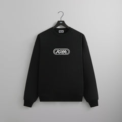 Kith Vortex Logo Nelson Crewneck - Black | Kith Black
