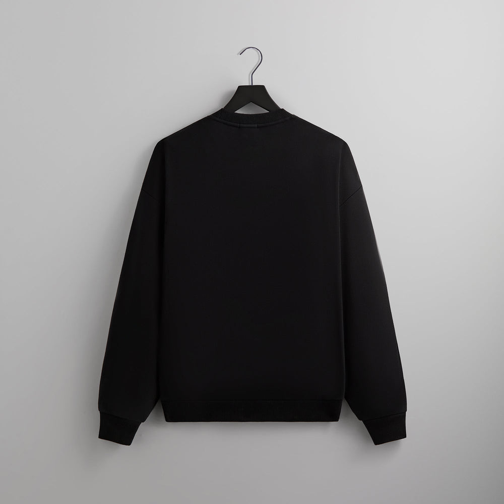 Kith Vortex Logo Nelson Crewneck - Black | Kith Black