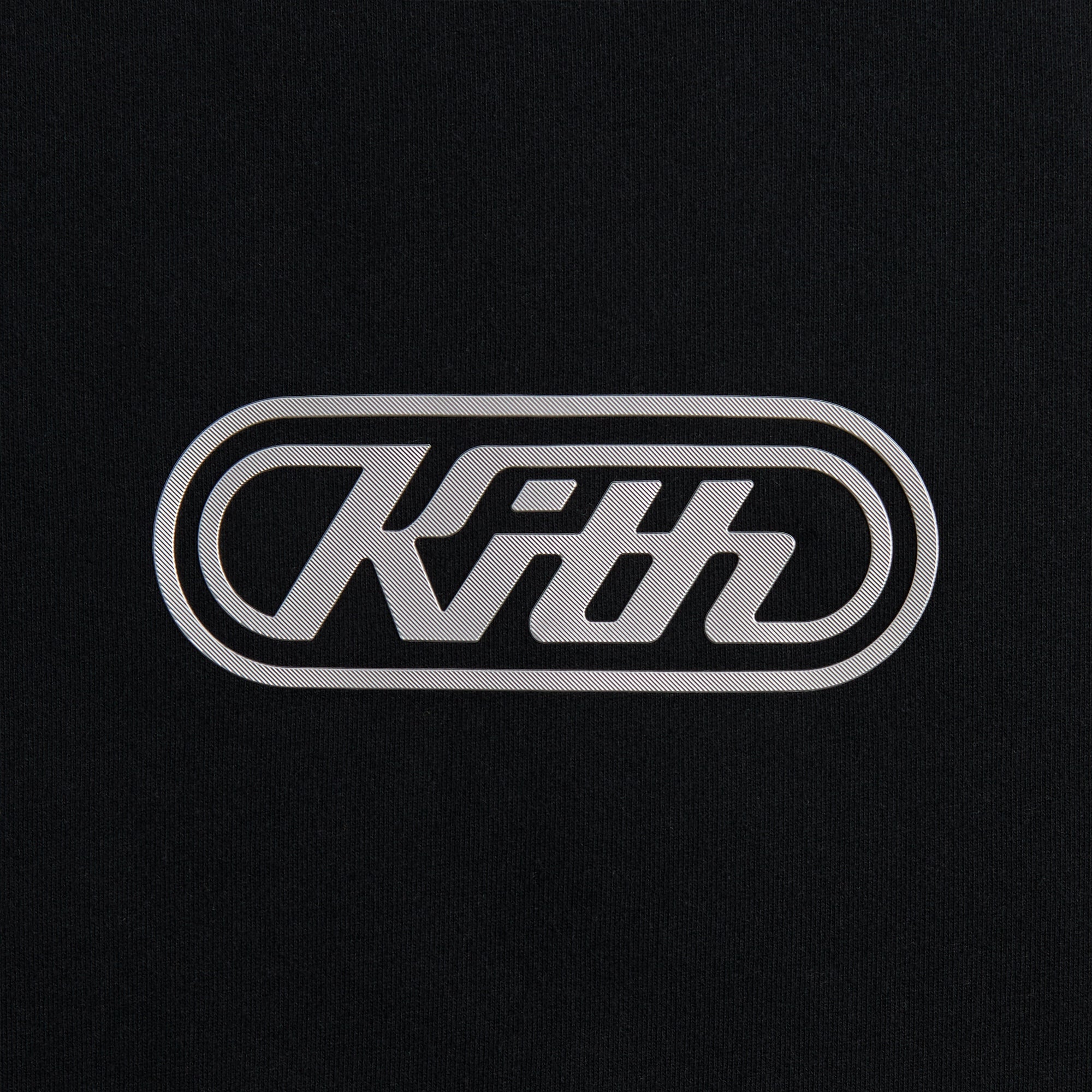 Kith Vortex Logo Nelson Crewneck - Black | Kith Black