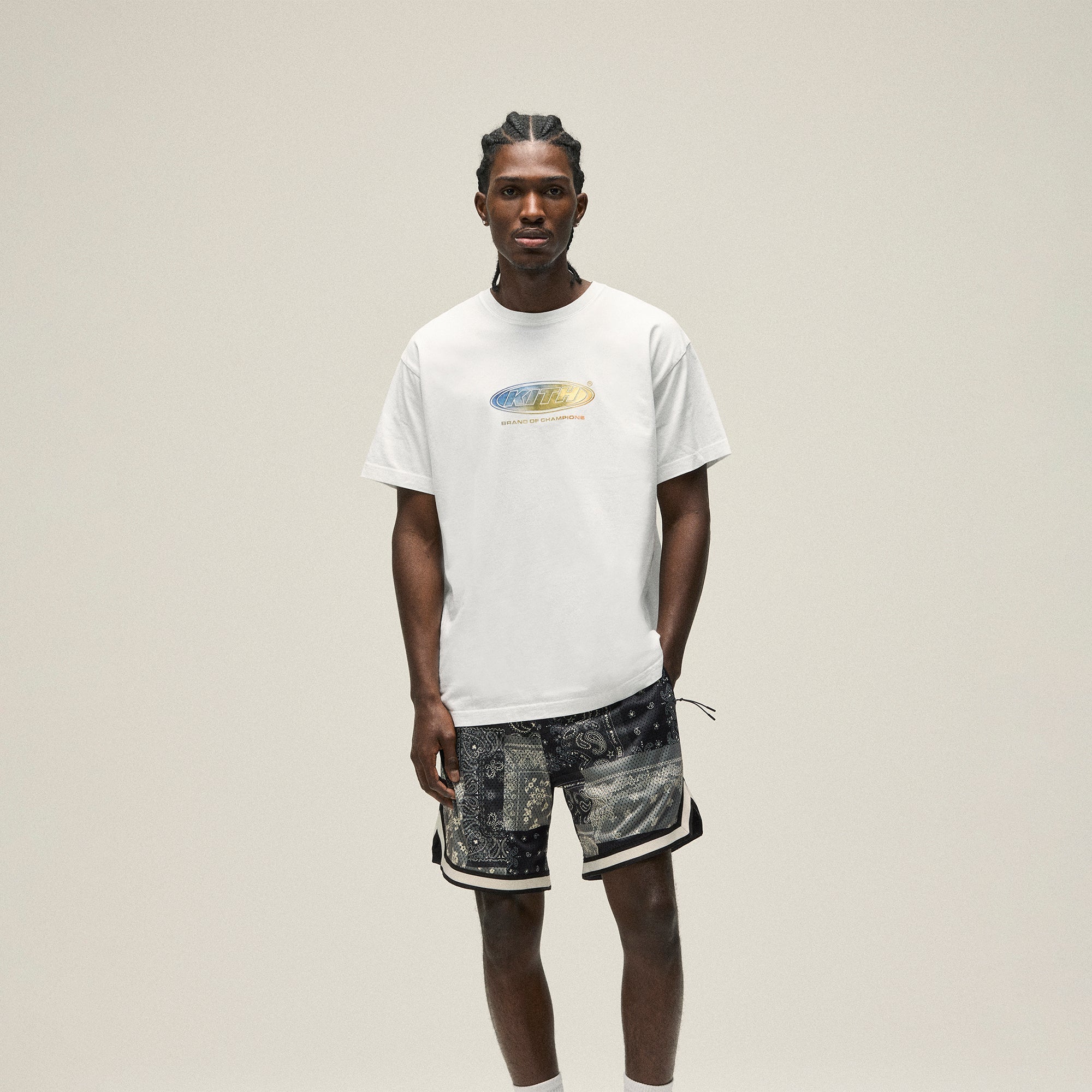 Kith Ombre Circuit Tee - Scent | Kith Scent