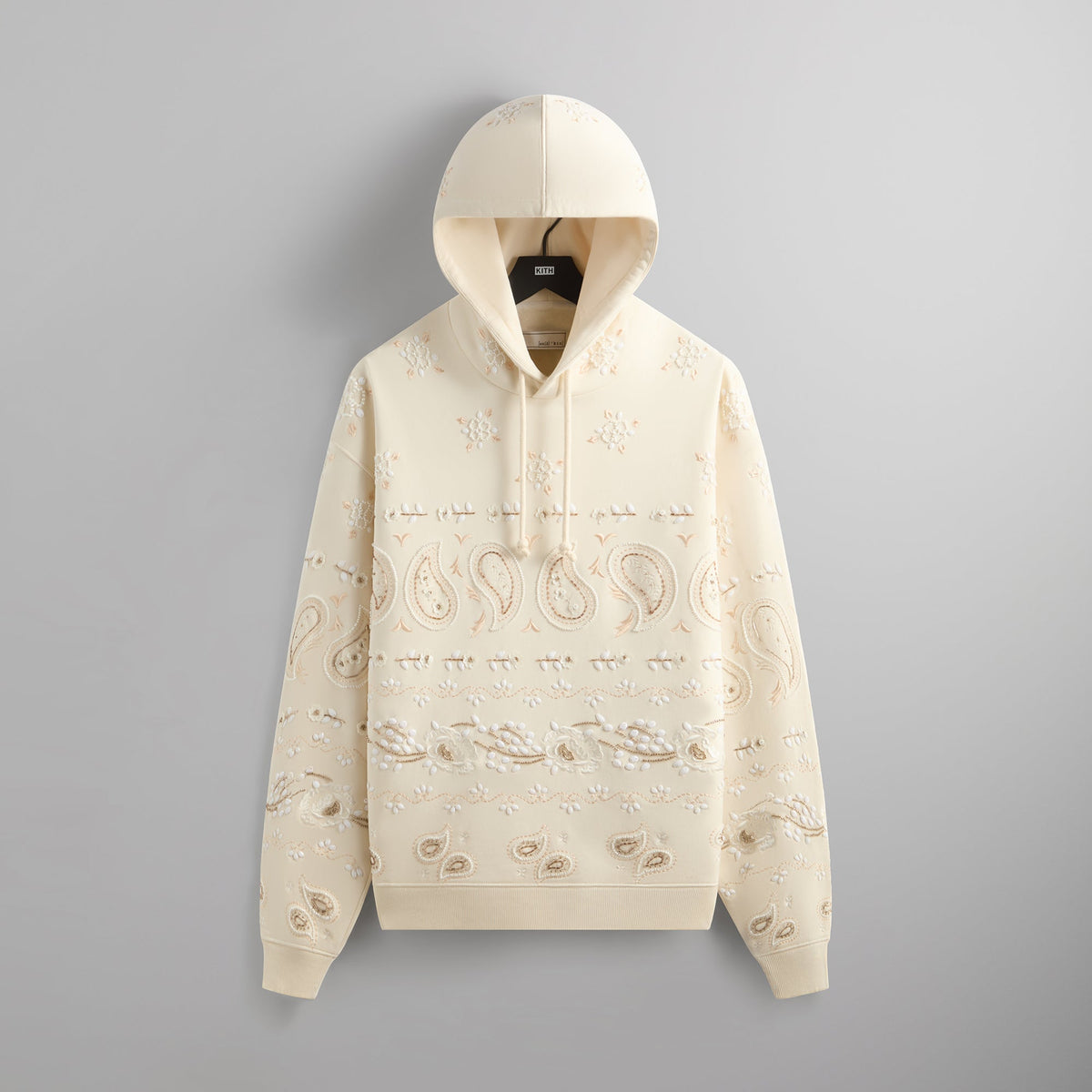 &Kin Paisley Floral Williams III Hoodie - Sandrift | Kith Sandrift