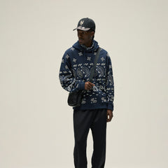 &Kin Paisley Floral Williams III Hoodie - Nocturnal | Kith Nocturnal