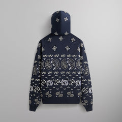 &Kin Paisley Floral Williams III Hoodie - Nocturnal | Kith Nocturnal
