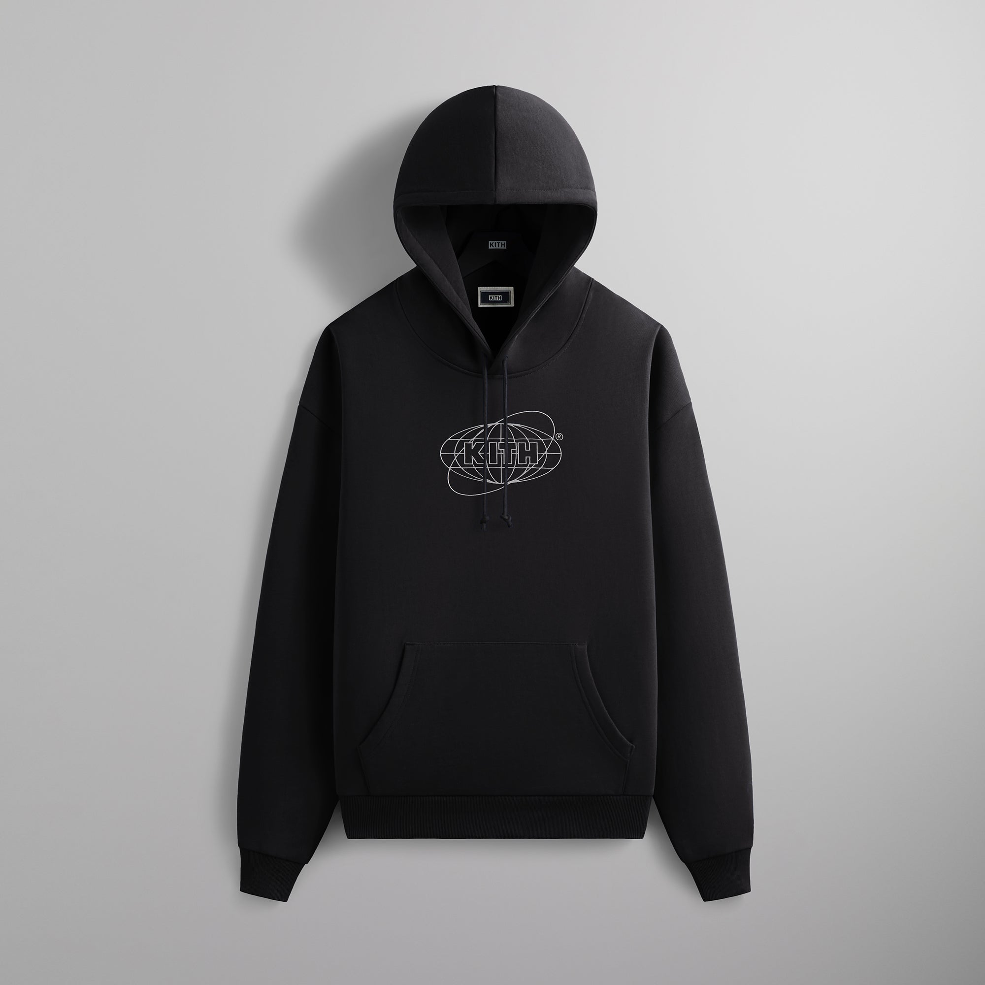 Kith Sphere Logo Hoodie - Black | Kith Black