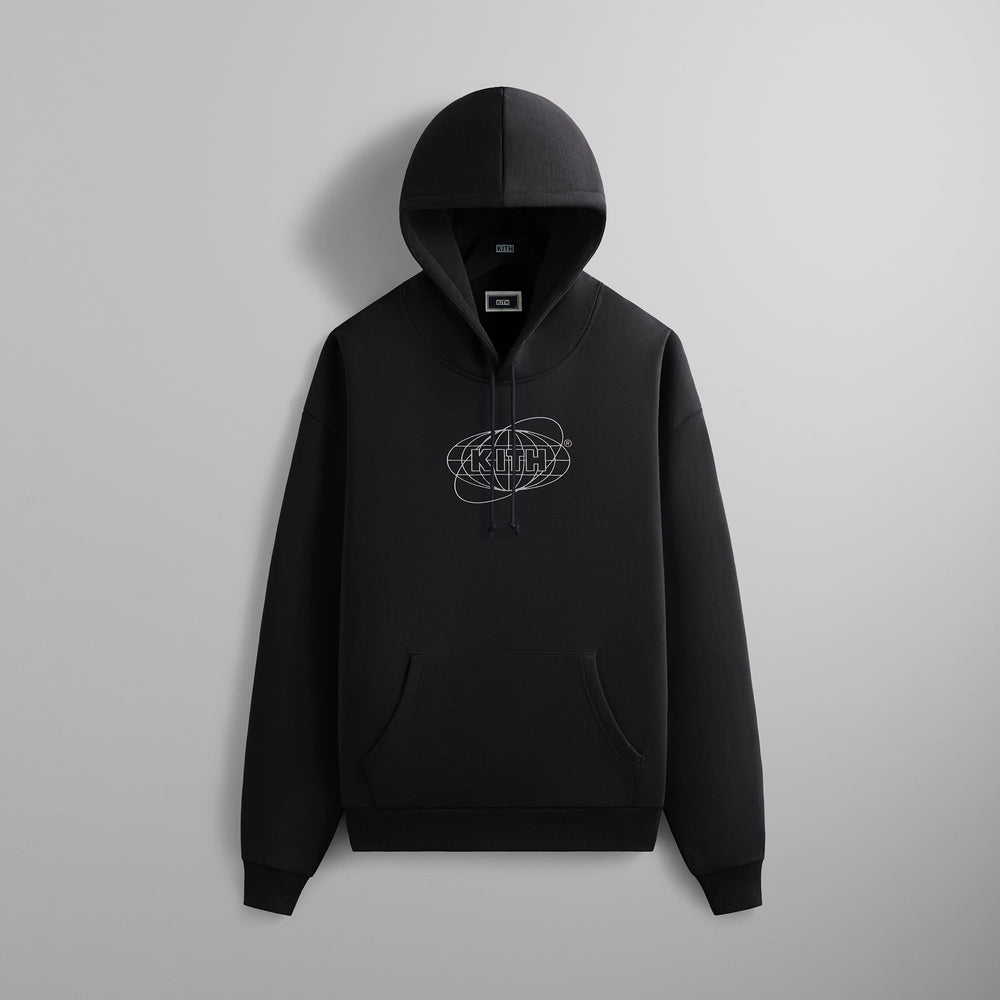 Kith Sphere Logo Hoodie - Black | Kith Black