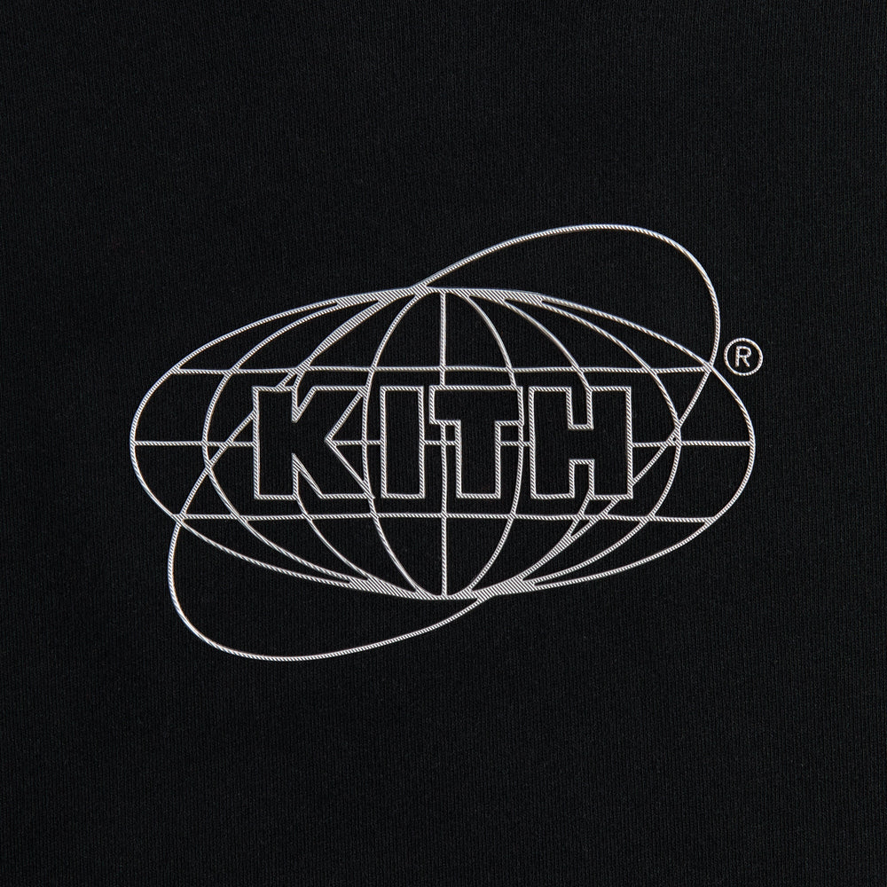 Kith Sphere Logo Hoodie - Black | Kith Black