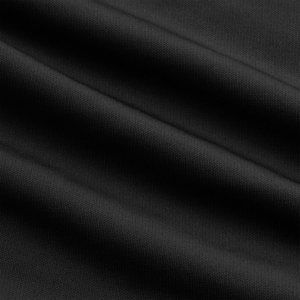 Kith Long Sleeve Boxy Collared Overshirt - Black | Kith Black