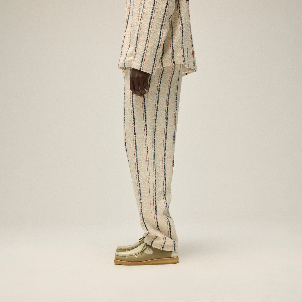 Kith Striped Boucle Barrow Pant - Whisper | Kith Whisper