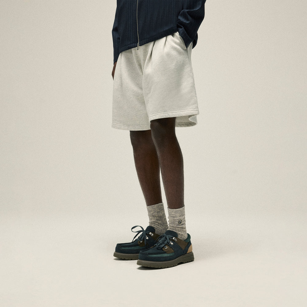 Kith Kylan Sweatshort - Light Heather Grey | Kith Light Heather Grey