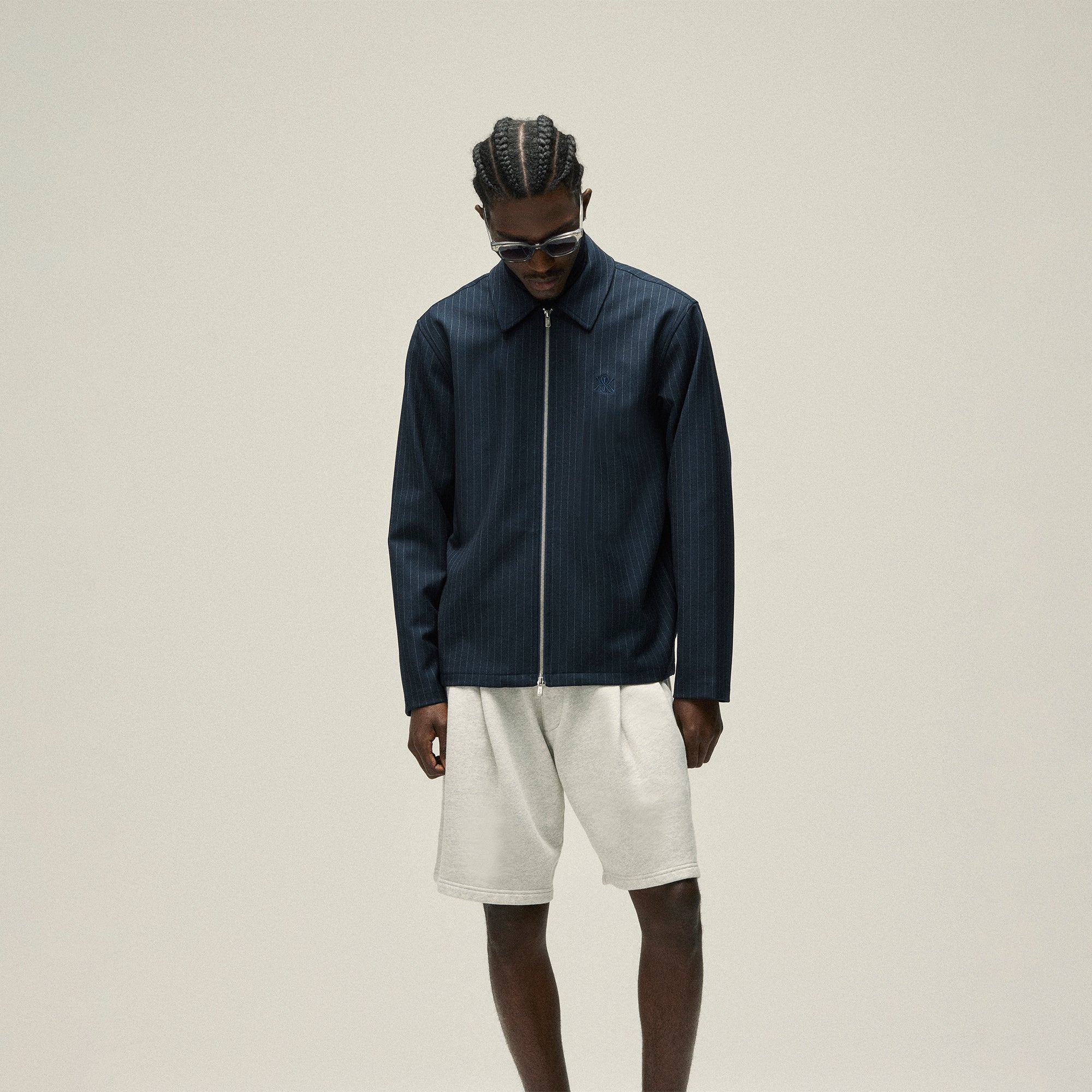 Kith Kylan Sweatshort - Light Heather Grey | Kith Light Heather Grey
