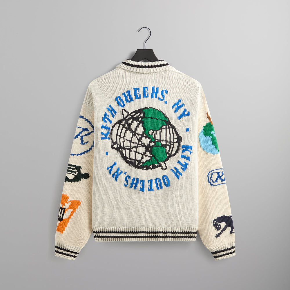 Kith Nelson Rugby Sweater - Light Heather Grey | Kith Light Heather Grey
