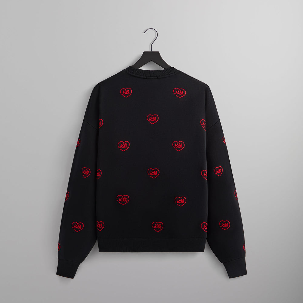 Kith Heart Nelson Crewneck - Black | Kith Black