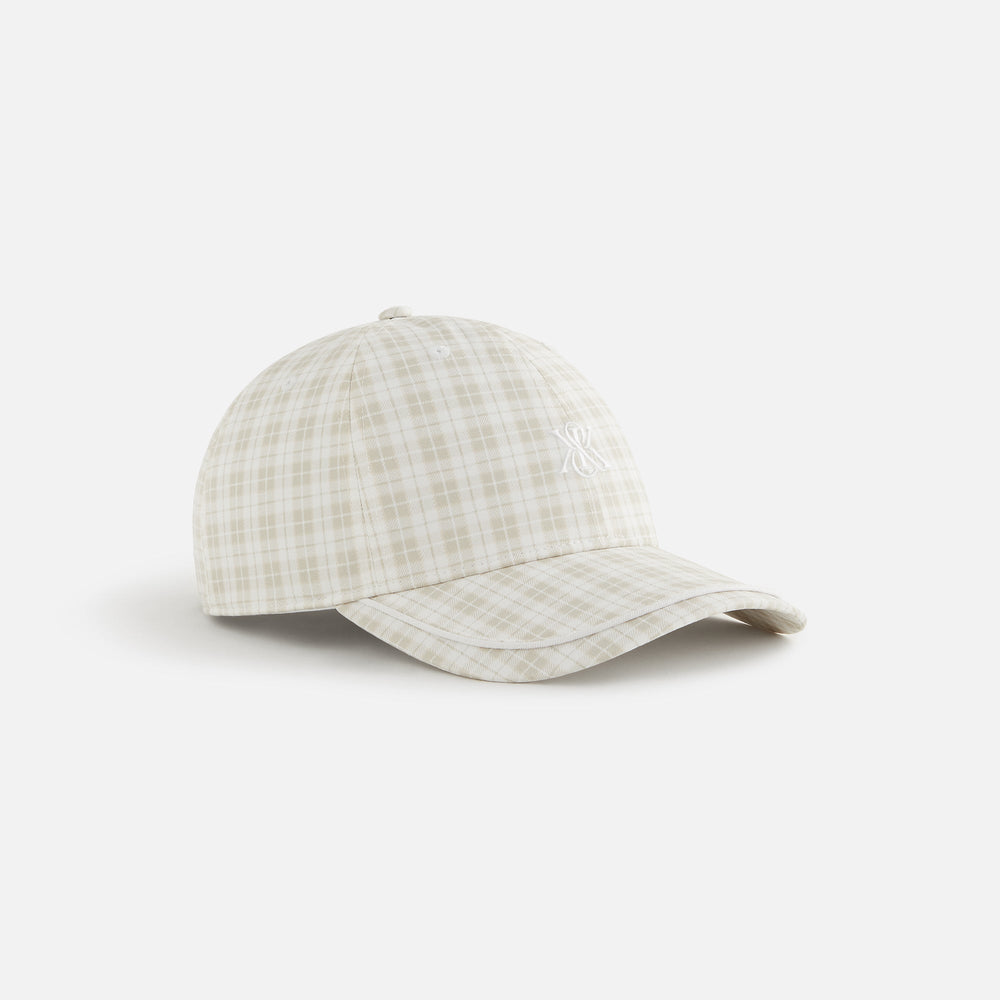 Kith Women Gingham Classic Cap - White | Kith White
