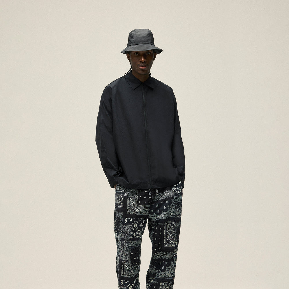 Kith Washed Cotton Bandana Barrow Pant - Black | Kith Black