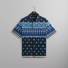 Kith Printed Mesh Woodpoint Shirt - Nocturnal | Kith Nocturnal