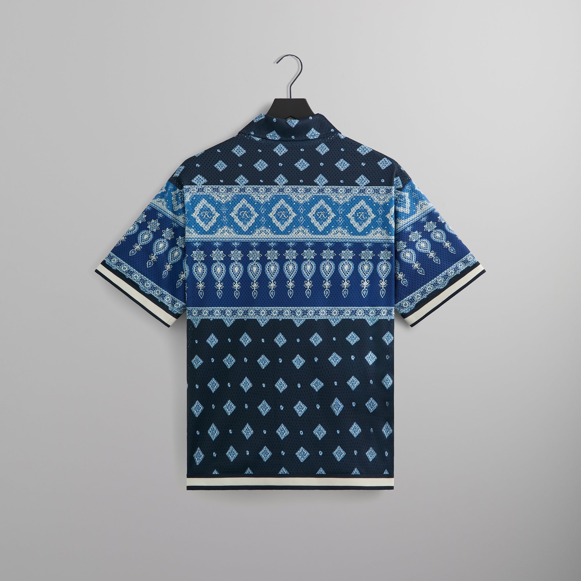 Kith Printed Mesh Woodpoint Shirt - Nocturnal | Kith Nocturnal