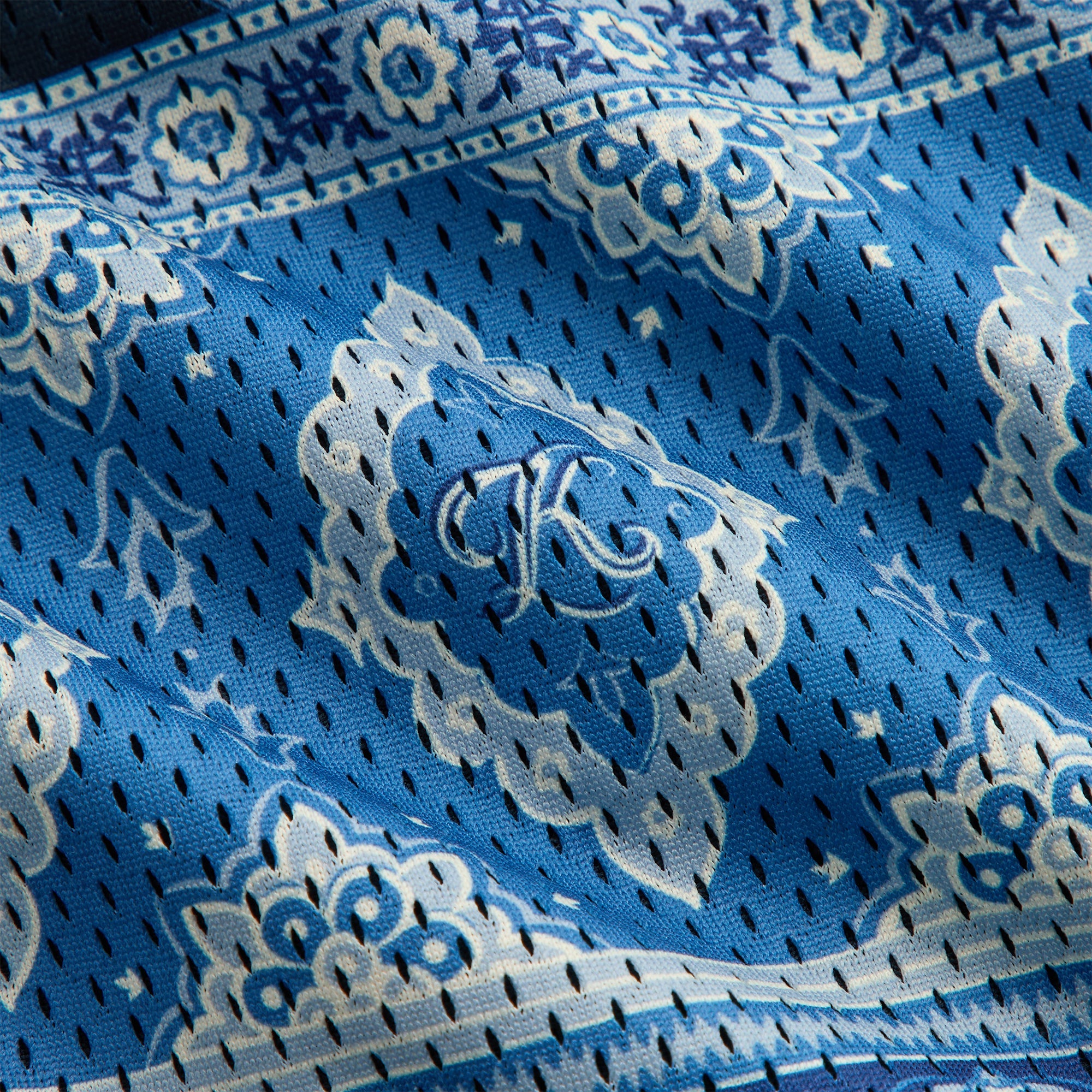 Kith Printed Mesh Woodpoint Shirt - Nocturnal | Kith Nocturnal