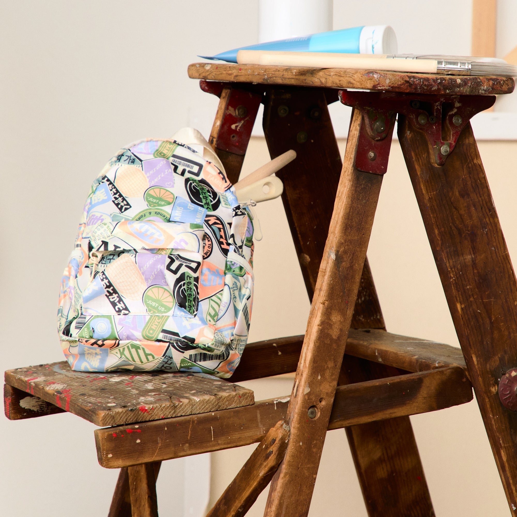 Kith Kids Friends and Family Mini Backpack - Sandrift | Kith Sandrift