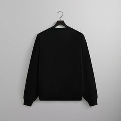 Kith Serif Applique Nelson Crewneck - Black | Kith Black