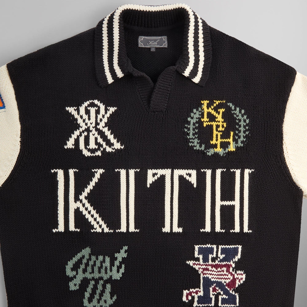 Kith Nelson Rugby Sweater - Black | Kith Black