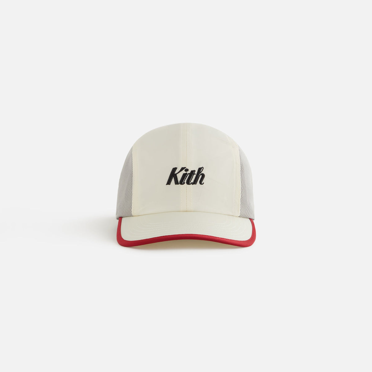 Kith Kids Checkered Satin Camper Cap - Sandrift | Kith Sandrift