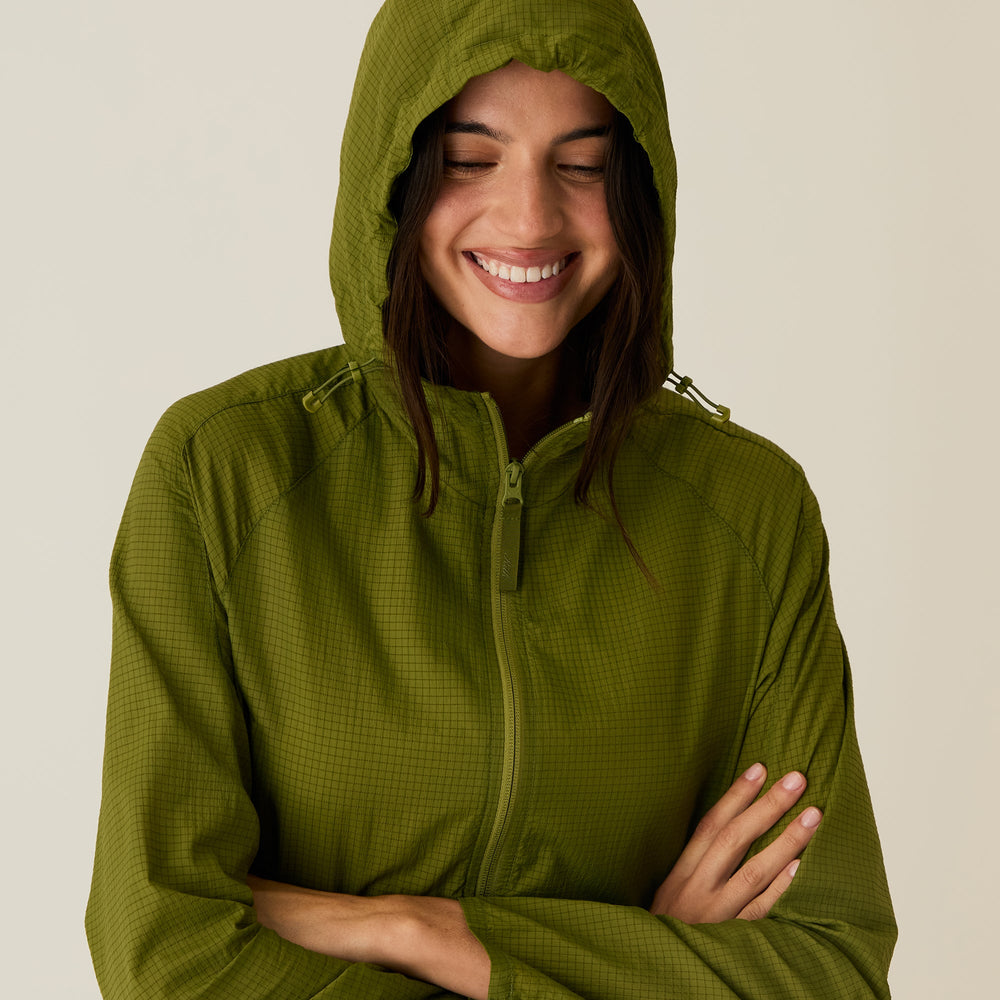 Kith Women Nova Ripstop Windbreaker - Divine | Kith Divine