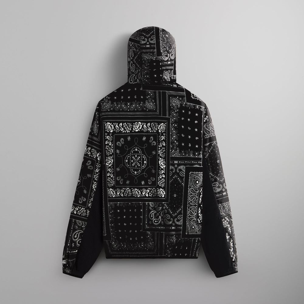Kith Deconstructed Bandana Madison V Jacket - Black | Kith Black