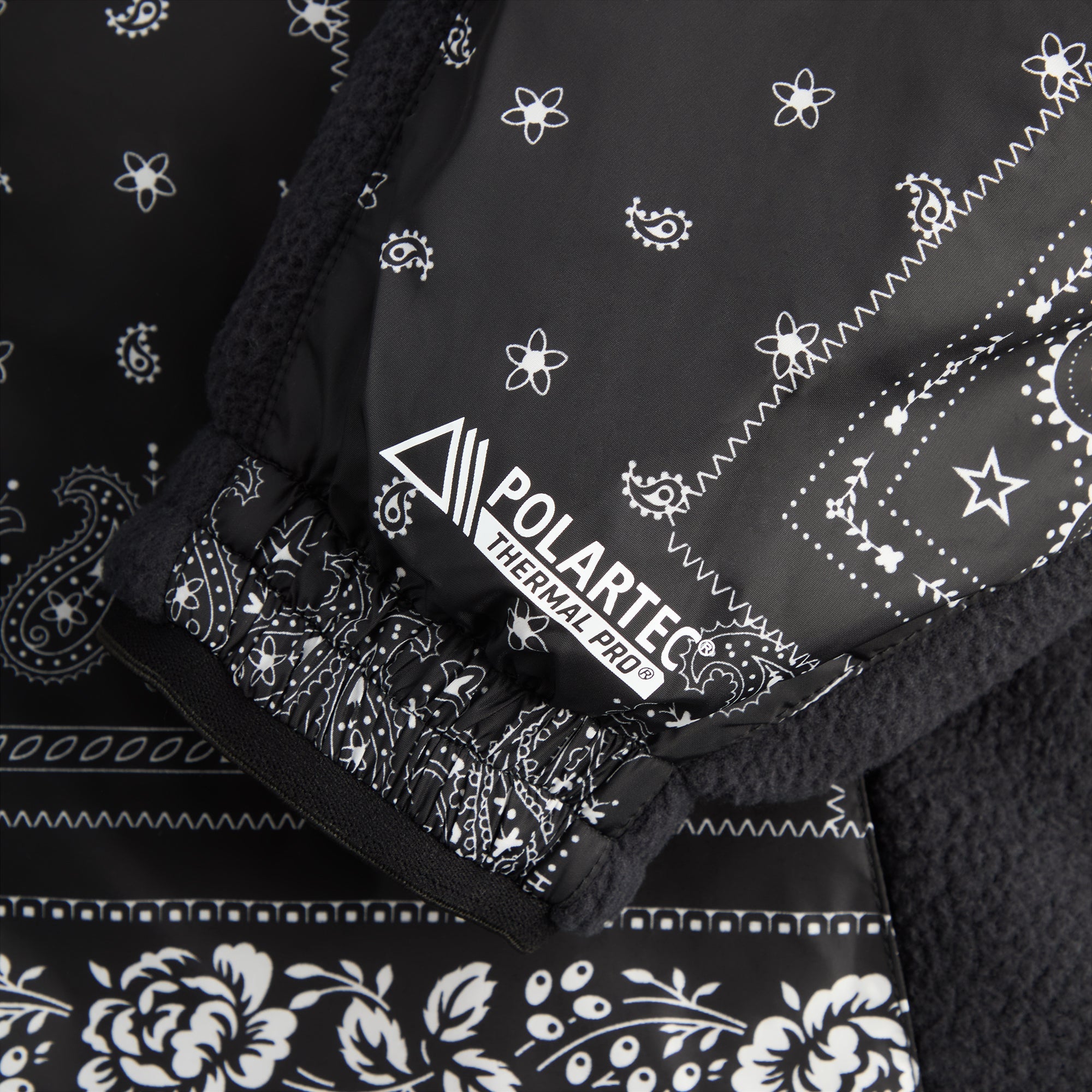 Kith Deconstructed Bandana Madison V Jacket - Black | Kith Black