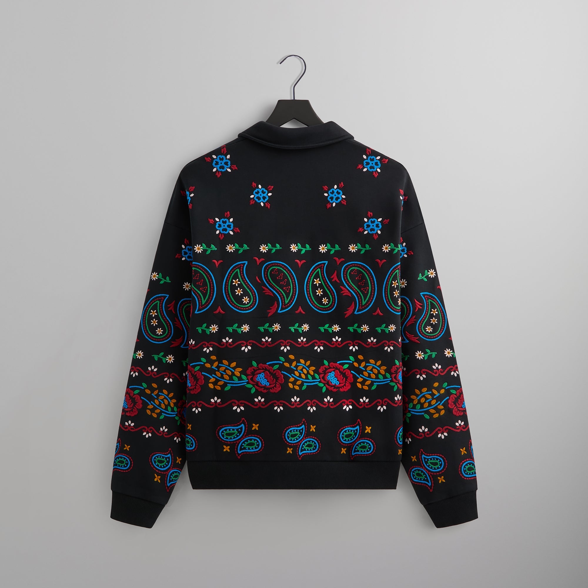 Kith Nelson Collared Overshirt - Black | Kith Black