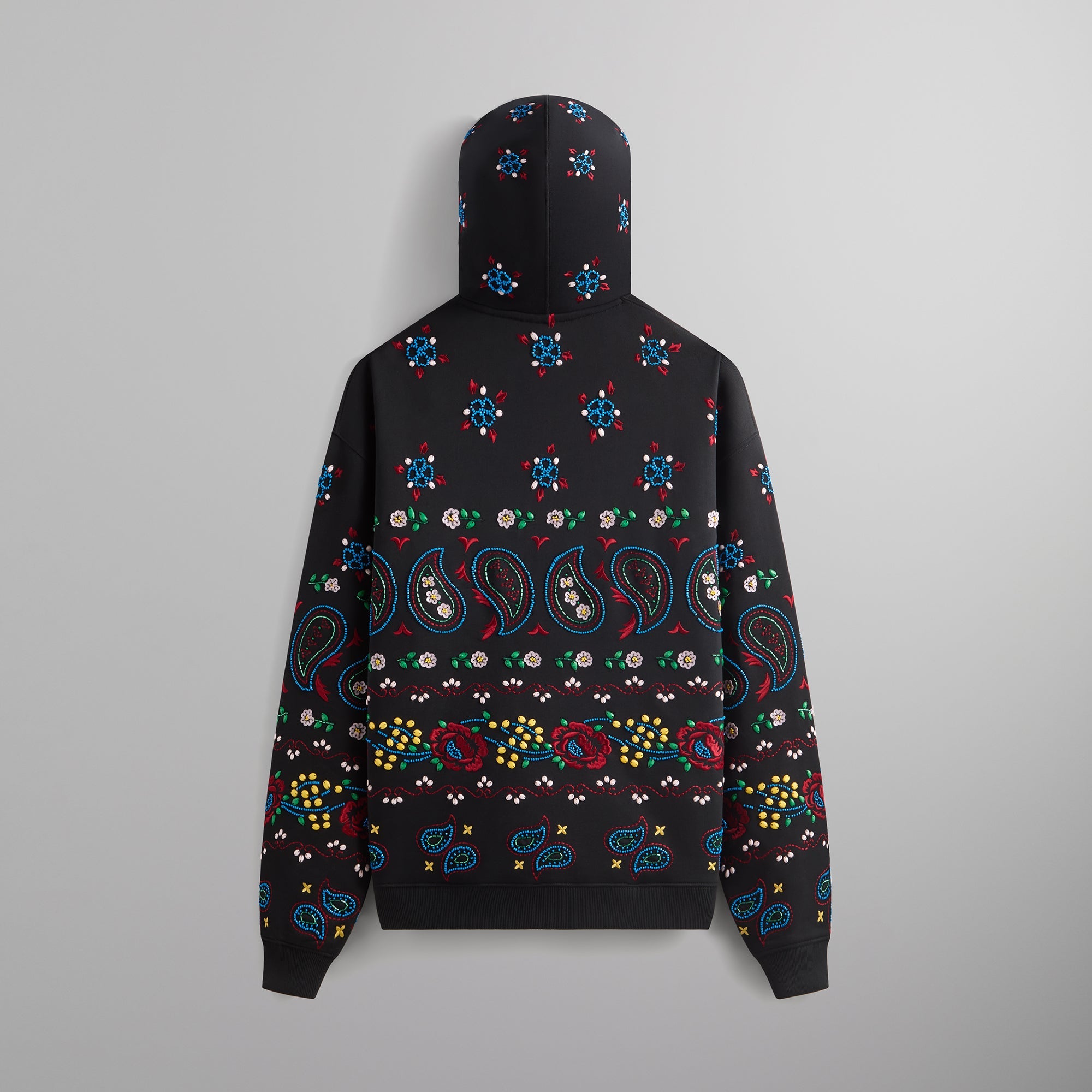 &Kin Paisley Floral Williams III Hoodie - Black | Kith Black