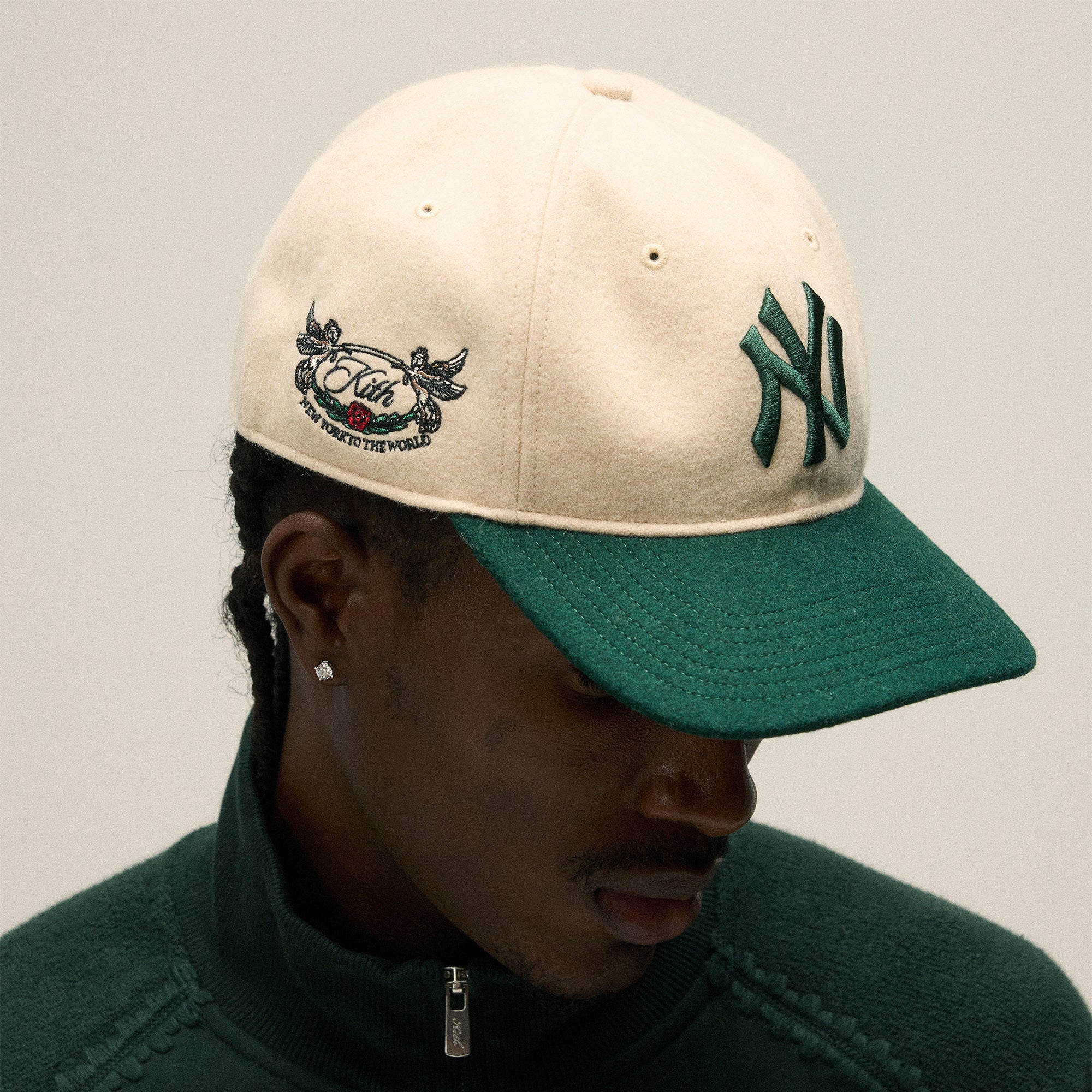 Kith & '47 for the New York Yankees Two Tone Franchise LS Cap - Stadiu | Kith Stadium