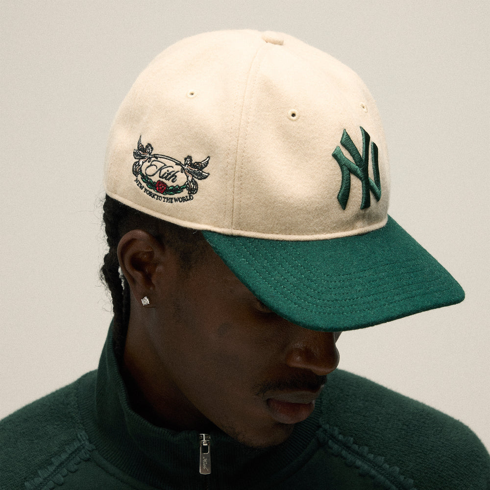 Kith & '47 for the New York Yankees Two Tone Franchise LS Cap - Stadiu | Kith Stadium
