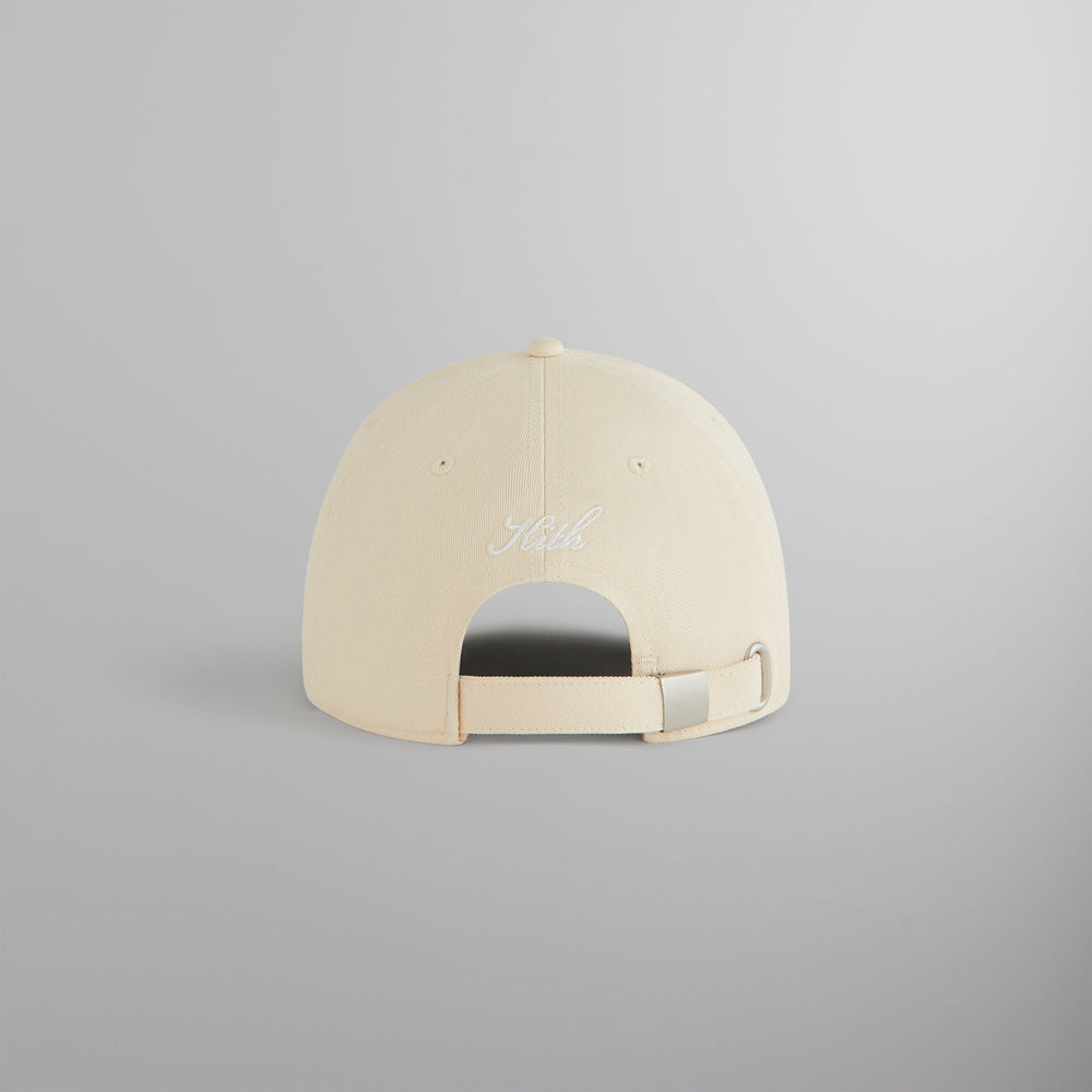 Kith Crochet K Aaron Classic Cap With Suede Brim - Sandrift | Kith Sandrift