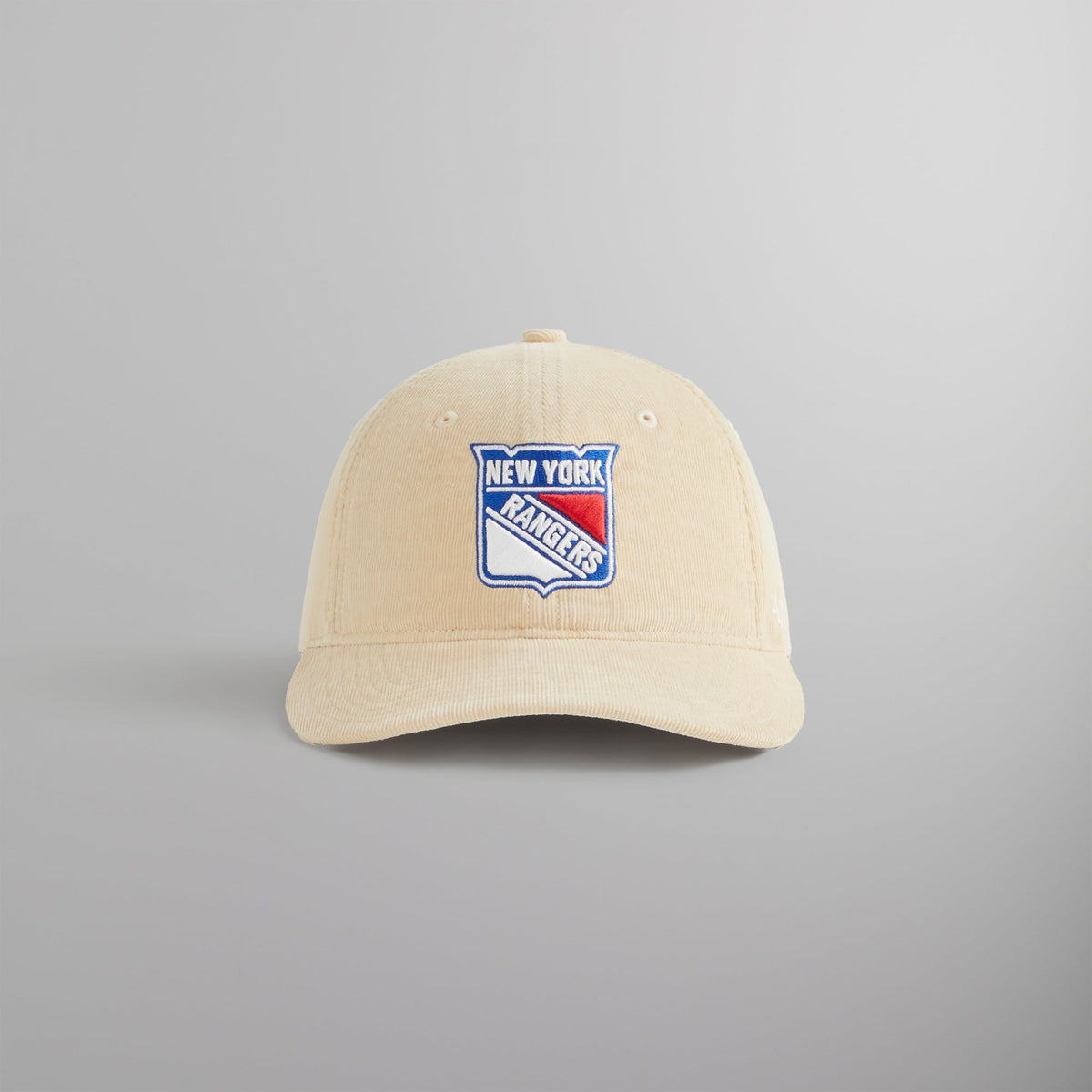 Kith & '47 for the New York Rangers Micro Cord Franchise LS Cap - Sand | Kith Sandrift