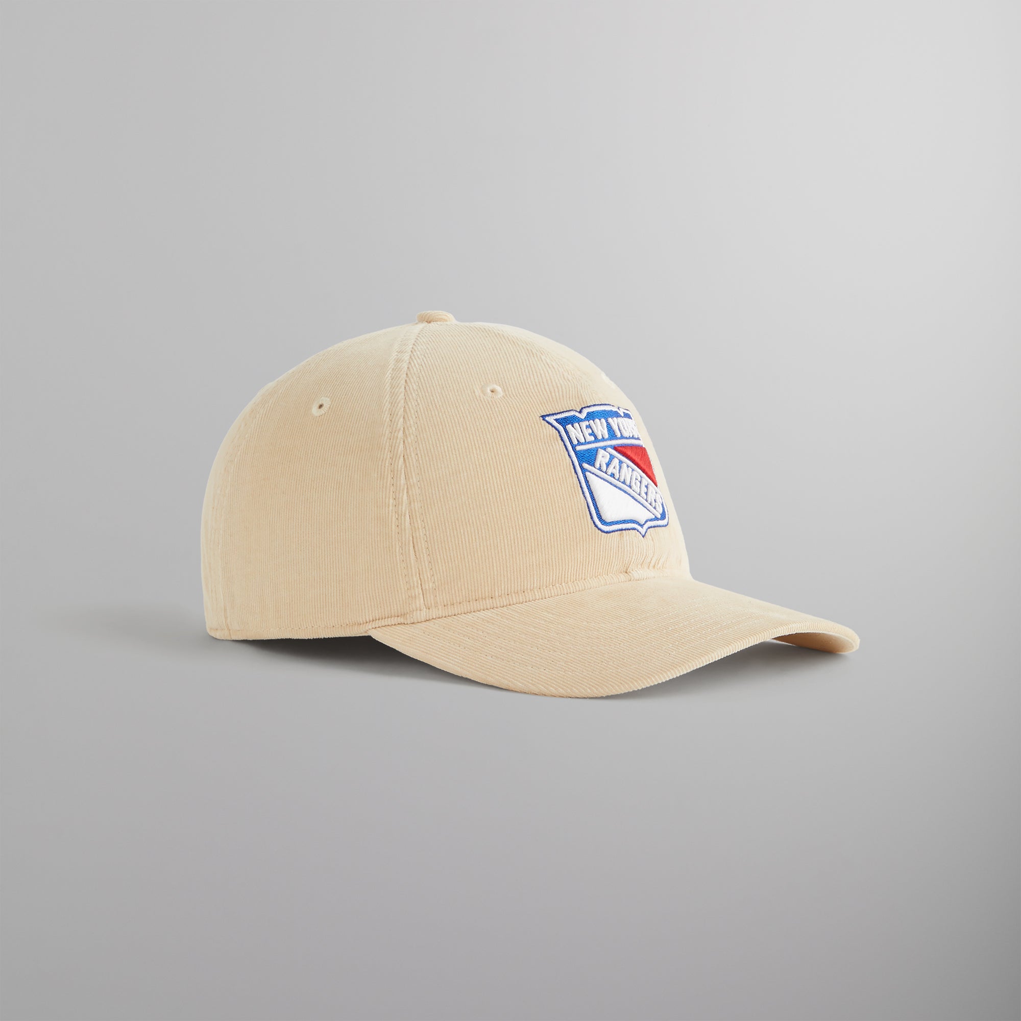Kith & '47 for the New York Rangers Micro Cord Franchise LS Cap - Sand | Kith Sandrift