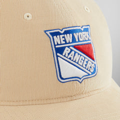 Kith & '47 for the New York Rangers Micro Cord Franchise LS Cap - Sand | Kith Sandrift