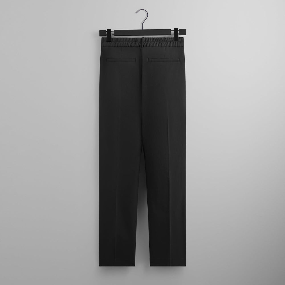 &Kin Kylan Pleater Trouser - Black | Kith Black