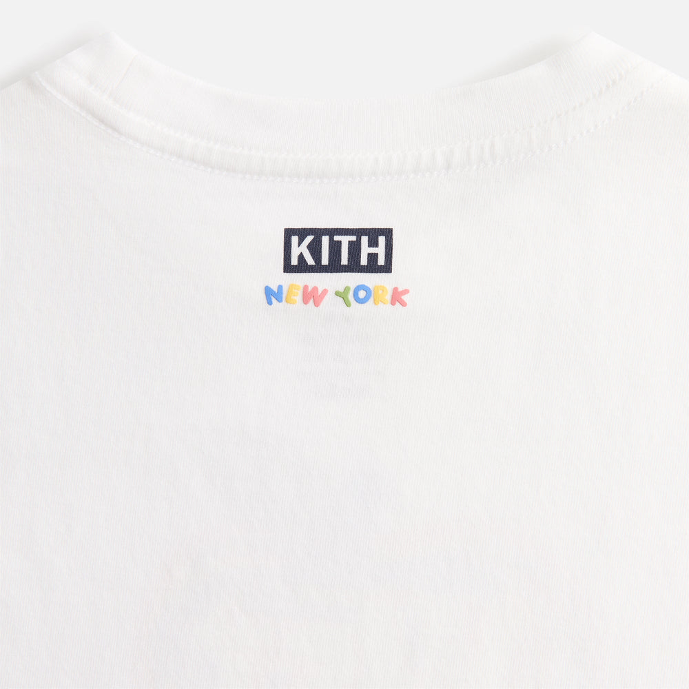 Kith Kids Just Us Apple Graphic Tee - White | Kith White