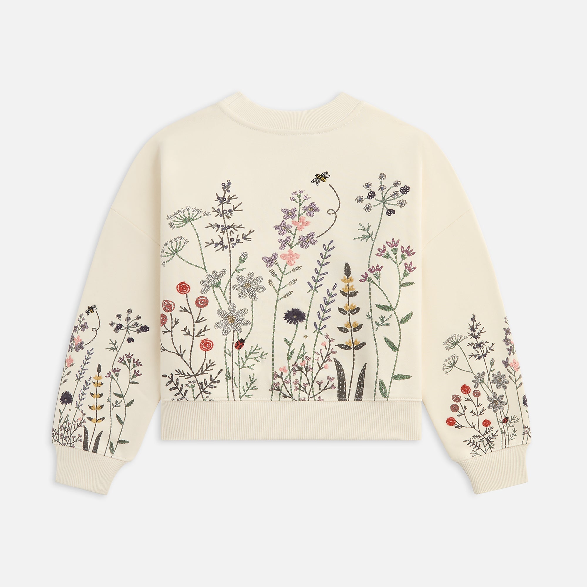 Kith Kids Floral Nelson Crewneck - Sandrift | Kith Sandrift