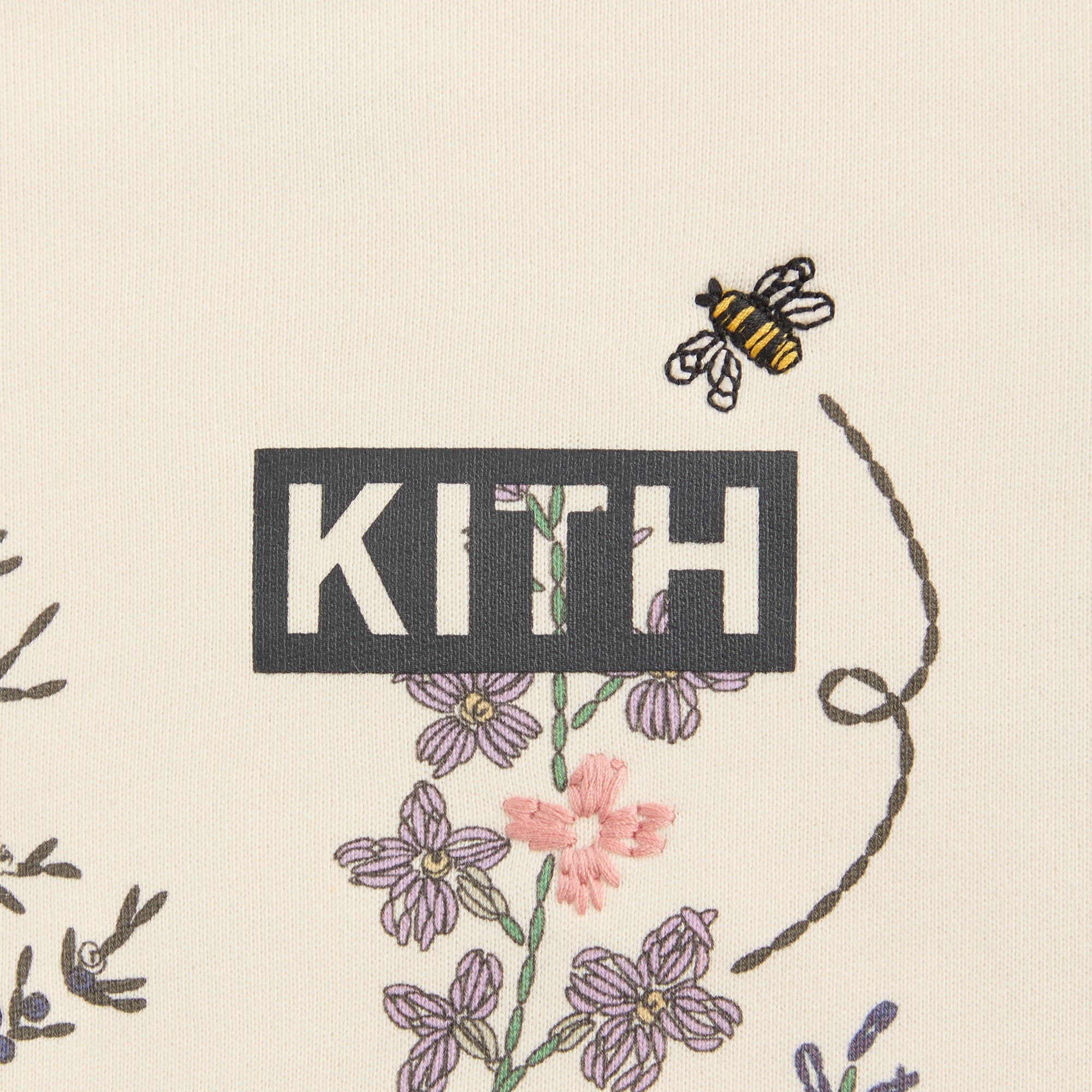 Kith Kids Floral Nelson Crewneck - Sandrift | Kith Sandrift