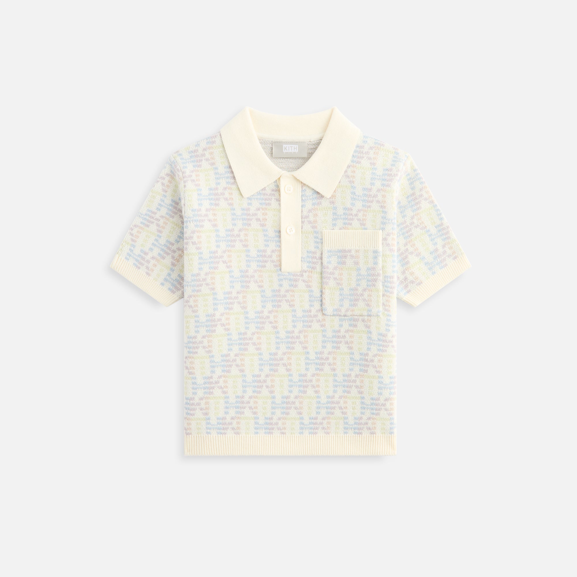 Kith Kids Monogram Tilden Polo - Polar | Kith Polar