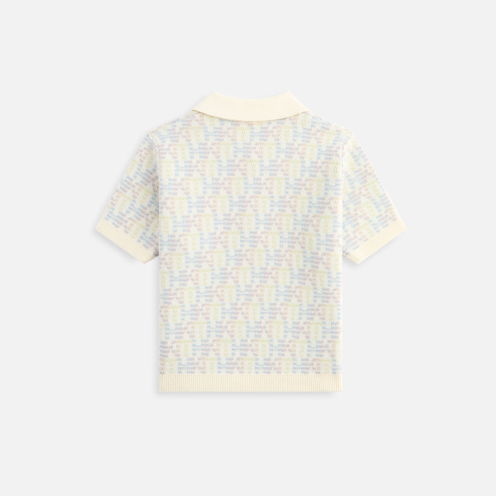 Kith Kids Monogram Tilden Polo - Polar | Kith Polar