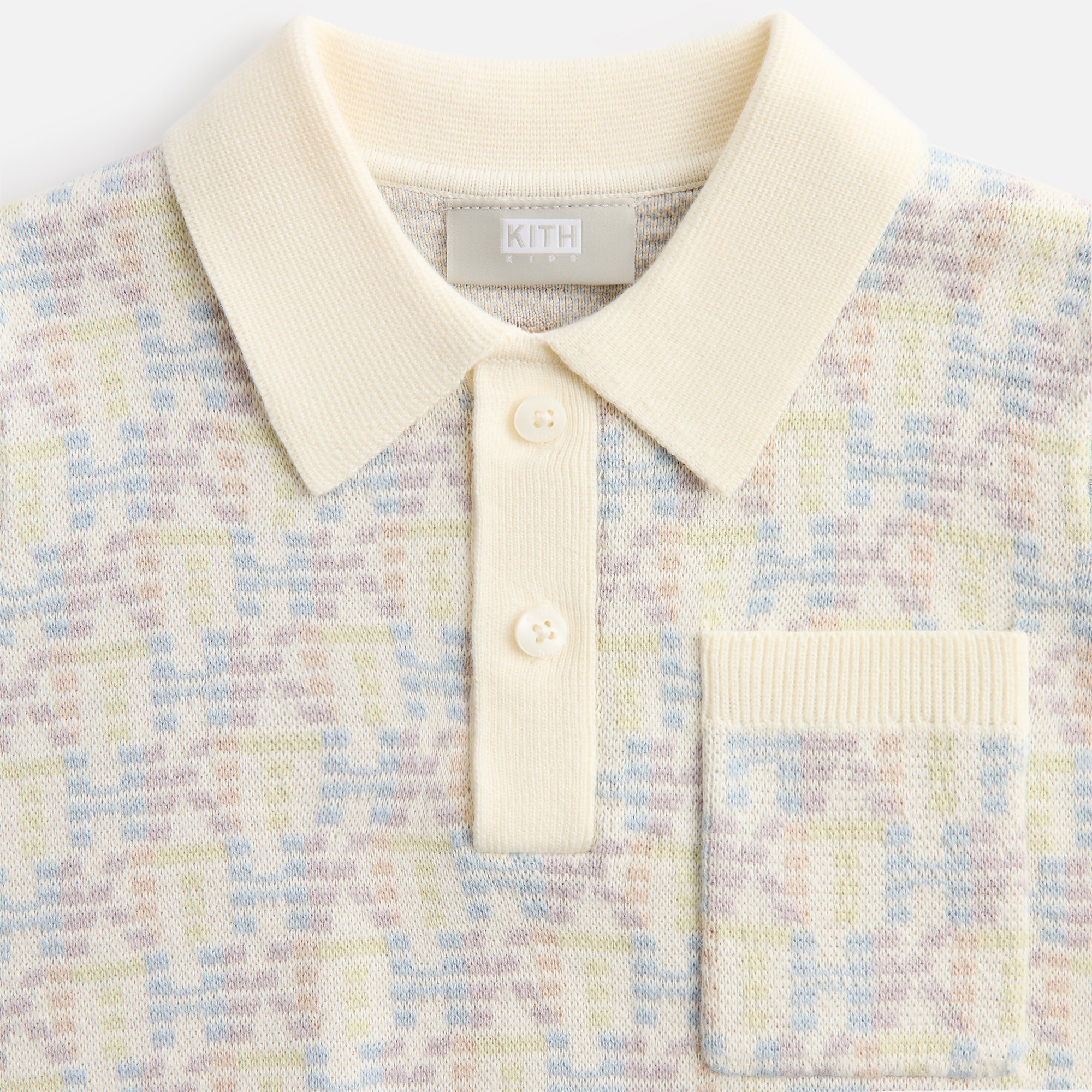 Kith Kids Monogram Tilden Polo - Polar | Kith Polar