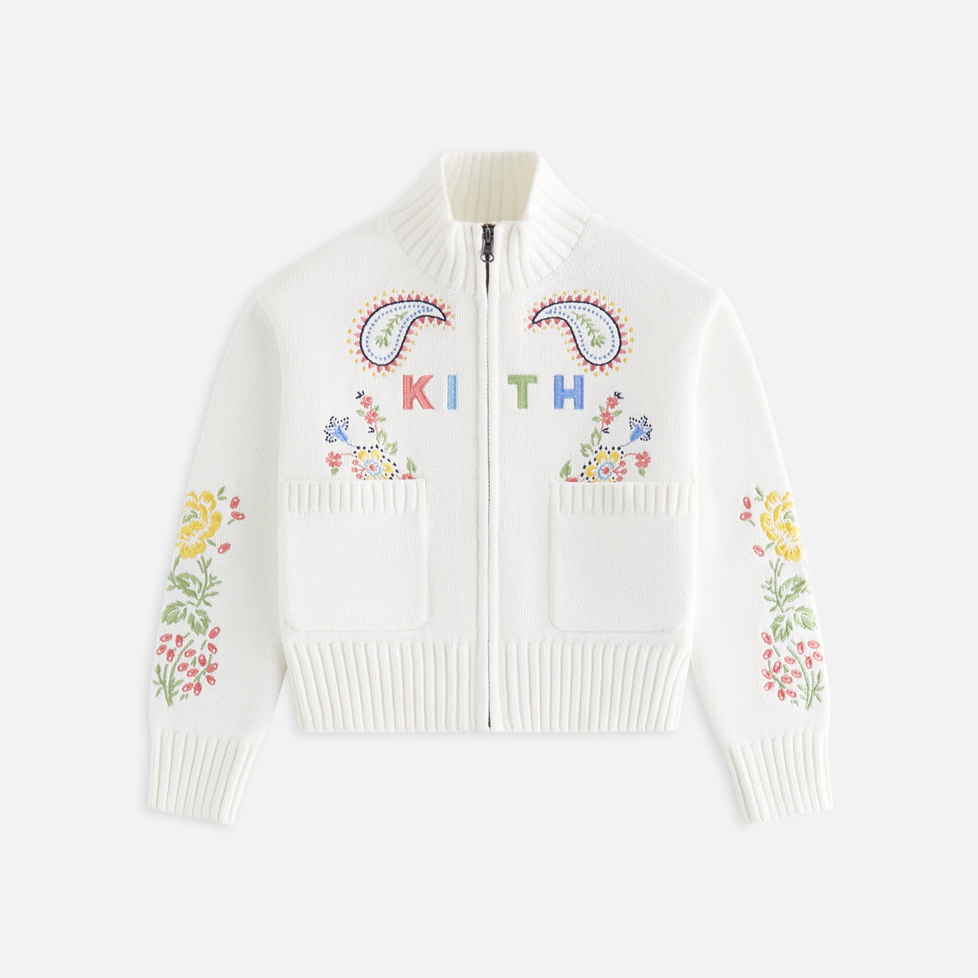 Kith Kids Floral Paisley Wyona Sweater - Silk | Kith Silk