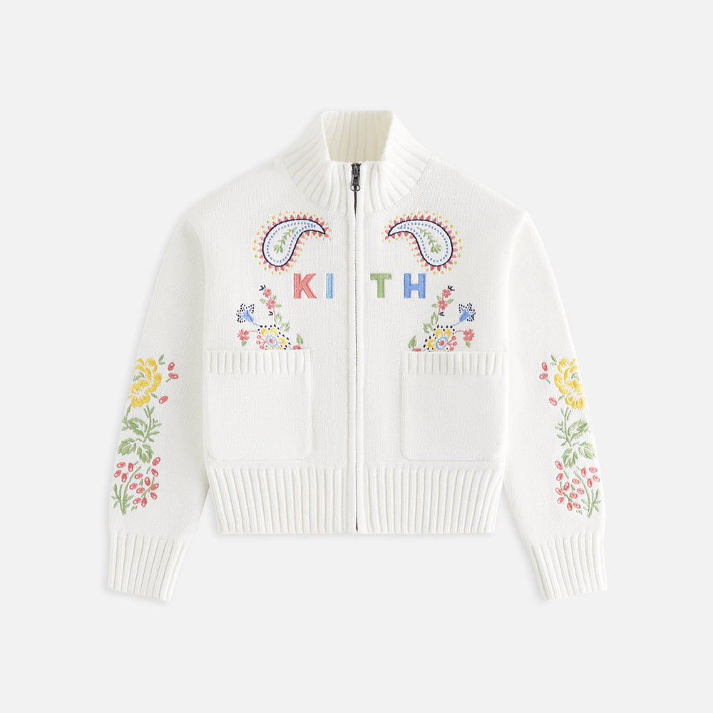 Kith Kids Floral Paisley Wyona Sweater - Silk | Kith Silk