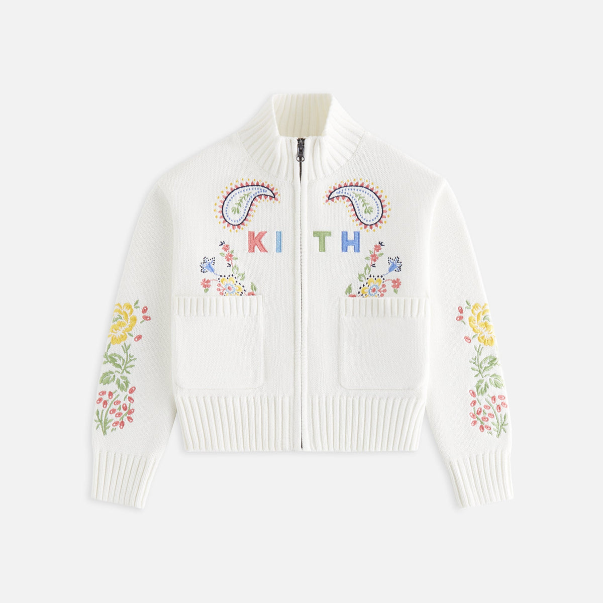 Kith Kids Floral Paisley Wyona Sweater - Silk | Kith Silk